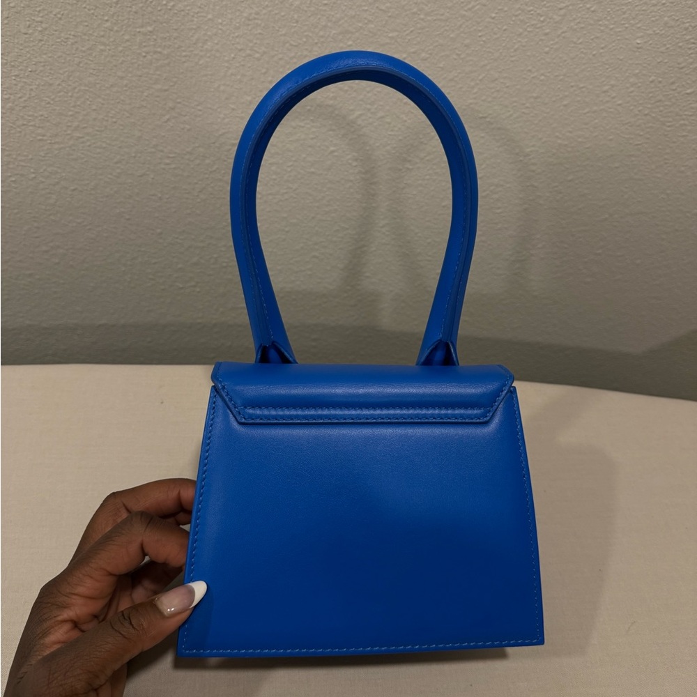 Brand New Jacquemus Blue Le Grand Chiquito Bag - Picture 2 of 5